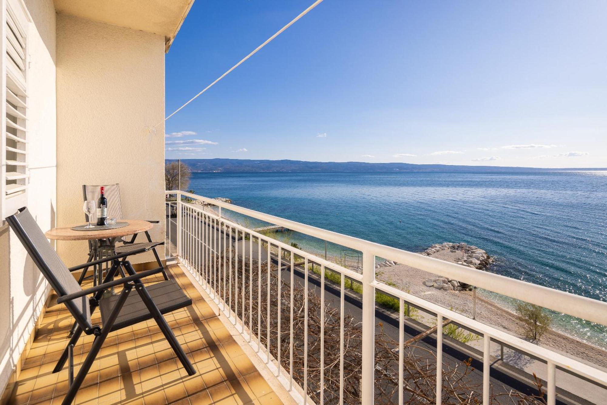 Seaside Apartment Blue Dugi Rat Ngoại thất bức ảnh